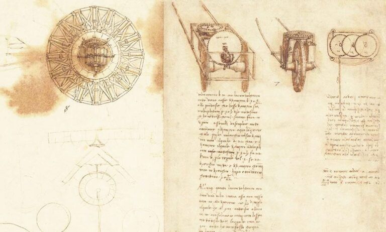 El Códice Atlántico de Leonardo da Vinci