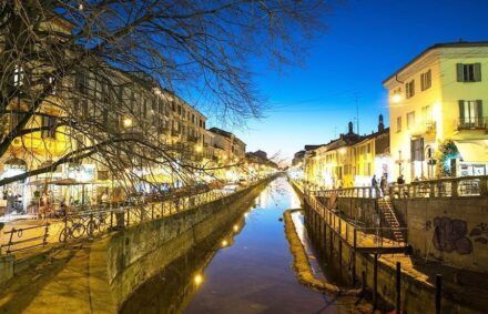 Visitar el barrio de Navigli de Milán